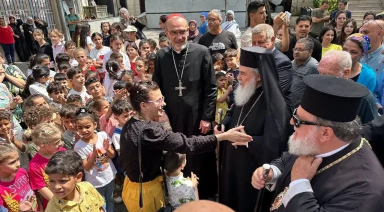 Patriarcas visitam Gaza e se reúnem com comunidades locais em meio à crise