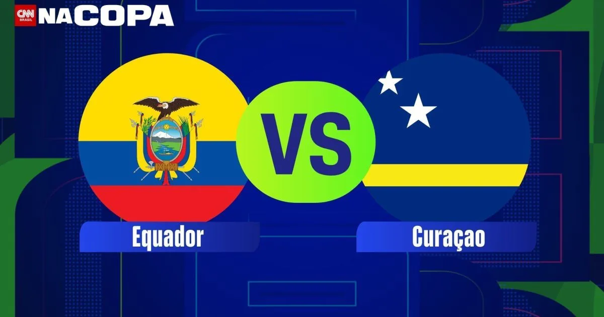 EQUADOR X CURAÇAO: HORÁRIO E ONDE ASSISTIR À COPA DO MUNDO