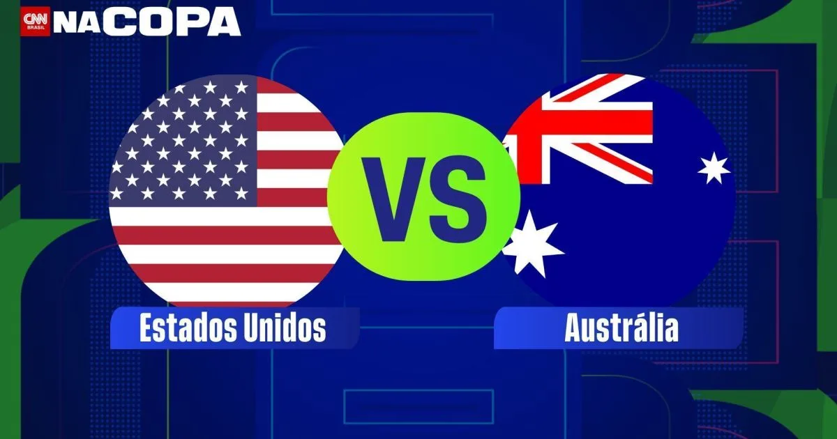 ESTADOS UNIDOS X AUSTRÁLIA: ESCALAÇÕES E ONDE ASSISTIR À COPA DO MUNDO