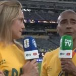 ROMÁRIO ALFINETA FERNANDA GENTIL AO VIVO: 'NÃO ENTENDE MUITO DE FUTEBOL'