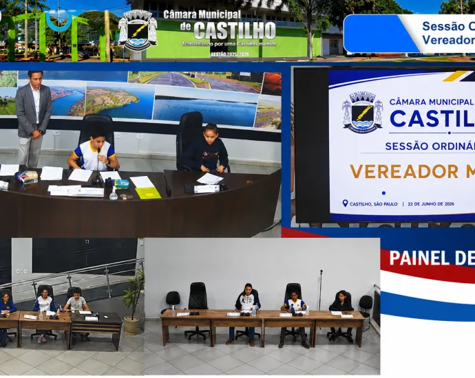 VEREADOR MIRIM DE CASTILHO 2026 APROVA PROJETOS PARA MELHORAR ESCOLAS