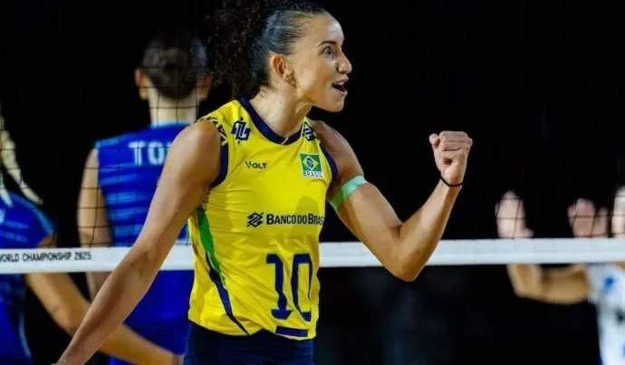 Gabi desfalca Seleção Brasileira na VNL por desconforto lombar