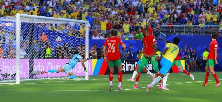 VINI JR. MARCA GOLAÇO, MAS BRASIL SÓ EMPATA COM MARROCOS NA ESTREIA DA COPA