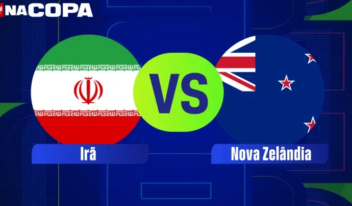 Irã e Nova Zelândia se enfrentam na estreia da Copa do Mundo de 2026