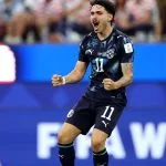 MAURÍCIO MARCA SEU PRIMEIRO GOL PELO PARAGUAI NA COPA DO MUNDO