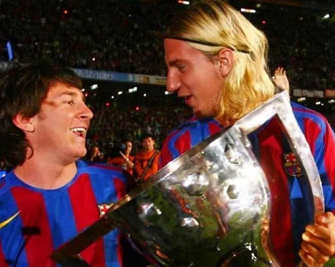 MAXI LÓPEZ RELEMBRA INÍCIO DE MESSI NO BARCELONA: "MUITO PLAYSTATION"
