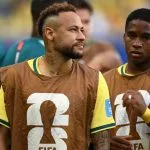 NEYMAR FAZ SUA ESTREIA NA COPA DO MUNDO EM ESCÓCIA X BRASIL
