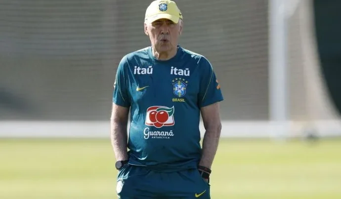 Ancelotti planeja mudanças na seleção brasileira para enfrentar o Haiti