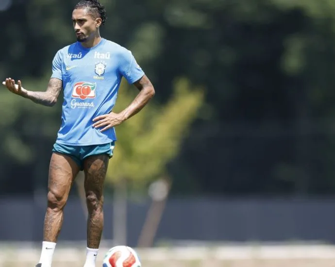 RAPHINHA ESTARÁ DISPONÍVEL NO BANCO EM BRASIL X NORUEGA RAPHINHA ESTARÁ DISPONÍVEL NO BANCO EM BRASIL X NORUEGA