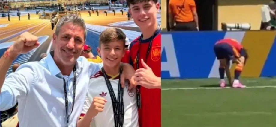 CUCURELLA ENTERRA MOEDA E REPETE SUPERSTIÇÃO DA ESPANHA CAMPEÃ DE 2010 CUCURELLA ENTERRA MOEDA E REPETE SUPERSTIÇÃO DA ESPANHA CAMPEÃ DE 2010