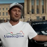 TORCEDOR DO UZBEQUISTÃO VIAJA 17 MIL KM DE CARRO PARA A COPA DO MUNDO