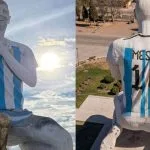 MELHOR ESTÁTUA DO MUNDO DE MESSI CELEBRA VAGA NA FINAL DA COPA