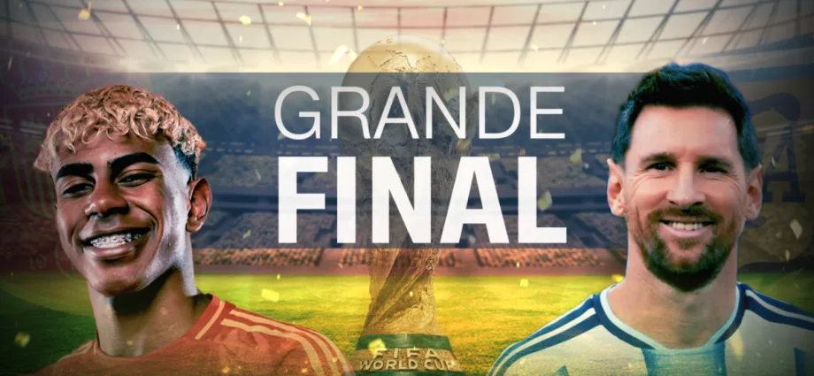 SOLIDEZ OU ADRENALINA: ESPANHA E ARGENTINA DECIDEM A COPA DO MUNDO 2026