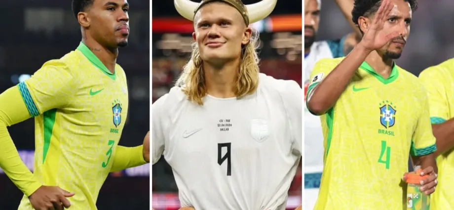PREOCUPA? HAALAND TEM 9 GOLS CONTRA DUPLA DE ZAGA DA SELEÇÃO BRASILEIRA PREOCUPA? HAALAND TEM 9 GOLS CONTRA DUPLA DE ZAGA DA SELEÇÃO BRASILEIRA
