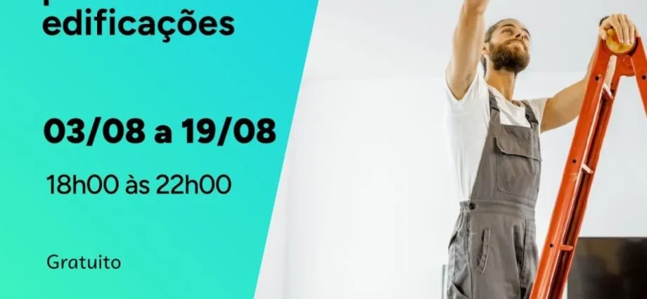 Curso Gratuito de Reparos em Pinturas em Edificações em Castilho