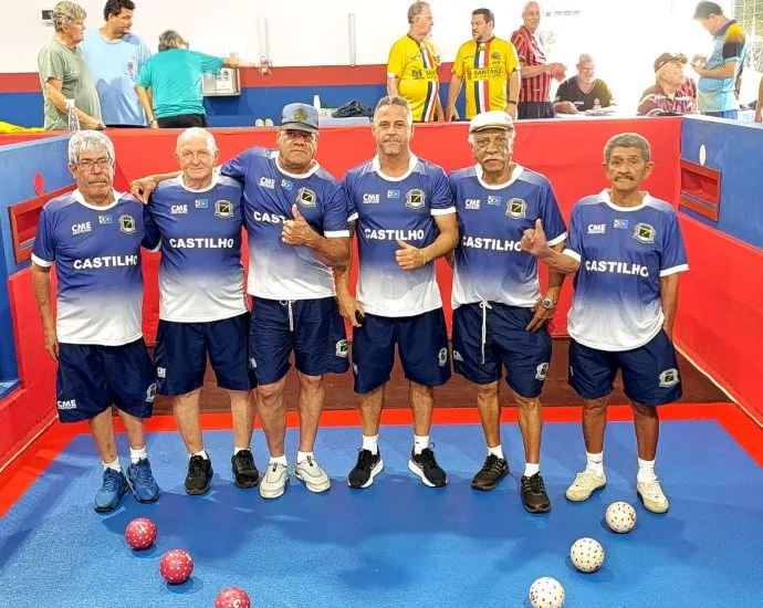 Castilho Começa Jogos Regionais com Vitória na Bocha em Penápolis