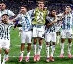 ARGENTINA CELEBRA FORÇA MENTAL APÓS CLASSIFICAÇÃO NA SEMIFINAL