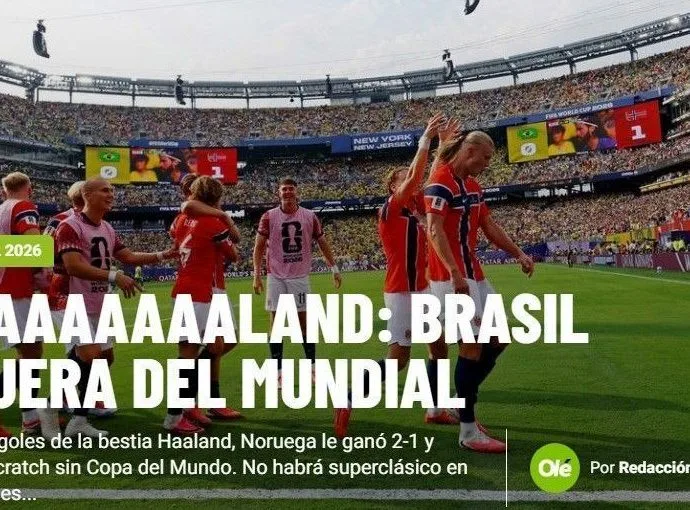 ELIMINAÇÃO DO BRASIL: HAALAND EM DESTAQUE NO MUNDO DO FUTEBOL