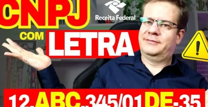 Mudança no CNPJ: Receita Federal inicia emissão alfanumérica em julho