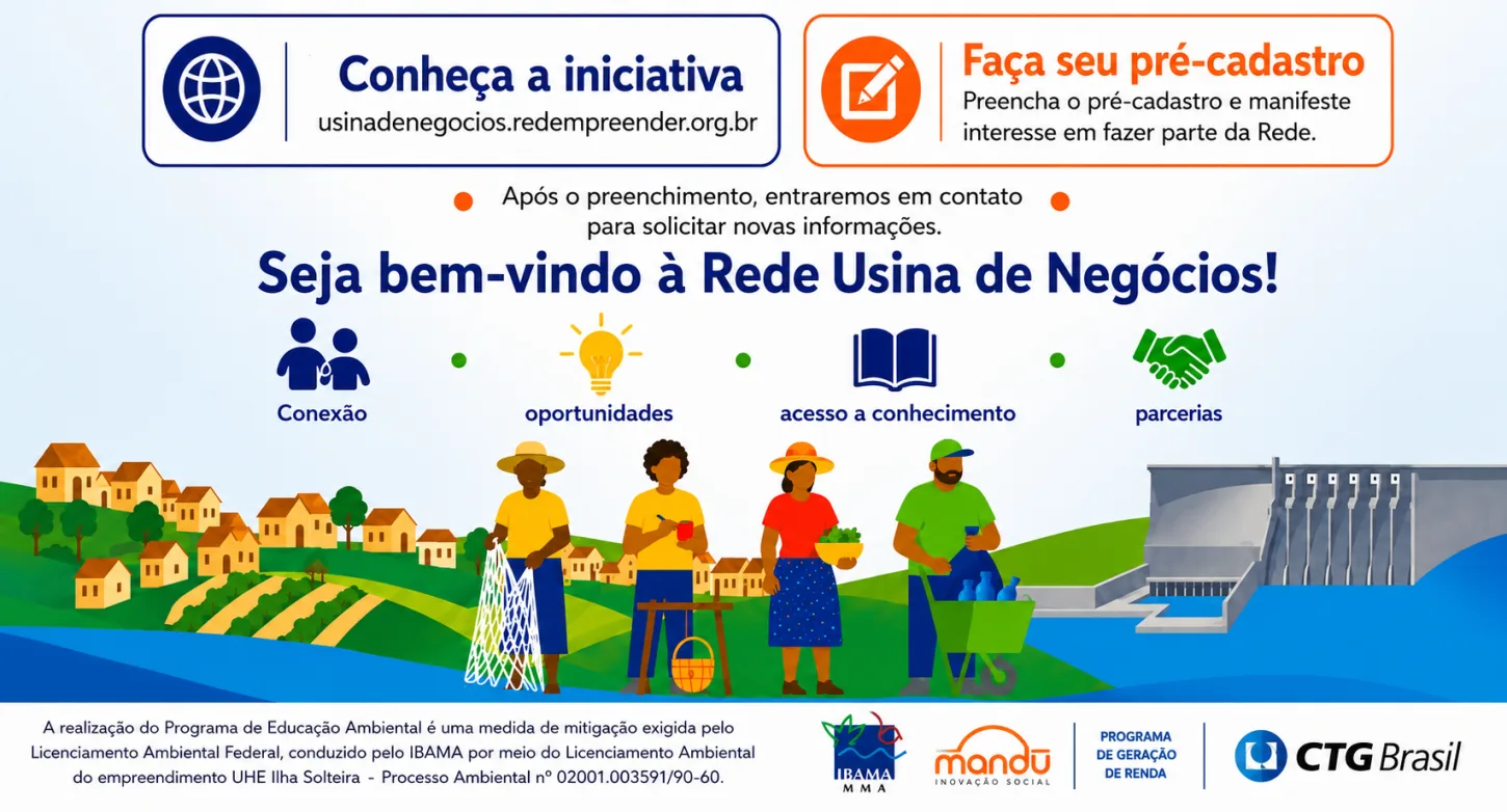 REDE USINA DE NEGÓCIOS CONVIDA NOVOS MEMBROS PARA FORTALECIMENTO