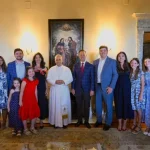 Papa visita embaixador dos EUA em celebração do 4 de julho