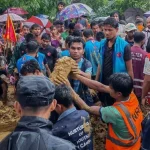 Tragédia em Cox’s Bazar: cinco crianças Rohingya morrem em deslizamento de terra