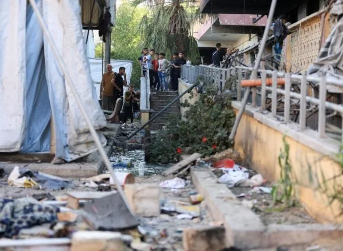 Esperança em meio à devastação: Reabertura de escola em Gaza