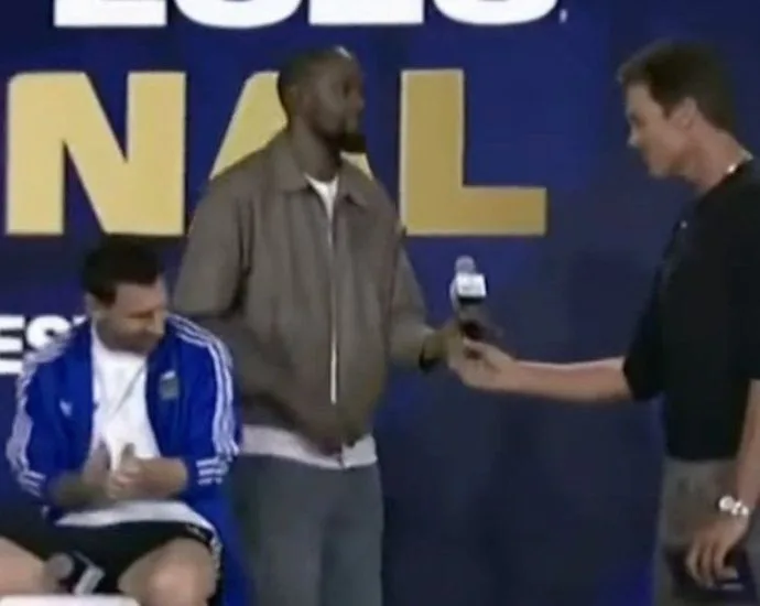 KEVIN DURANT IGNORA LIONEL MESSI EM EVENTO ANTES DA FINAL DA COPA KEVIN DURANT IGNORA LIONEL MESSI EM EVENTO ANTES DA FINAL DA COPA