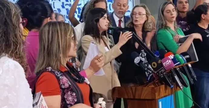 Mobilização cobra votação do PL da Misoginia na Câmara dos Deputados