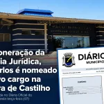 Após exoneração da Secretaria Jurídica, Adão Carlos é nomeado para novo cargo na Prefeitura de Castilho