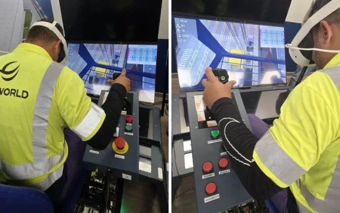 Suzano Implementa Simulador de Realidade Virtual para Treinamento de Operadores em Santos (SP)