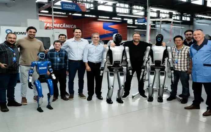 Senai de MS Recebe Robôs Humanoides Avançados para Inovação Industrial Senai de MS Recebe Robôs Humanoides Avançados para Inovação Industrial