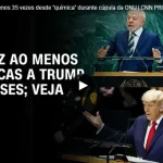 Lula critica Trump em diversas ocasiões desde encontro na ONU