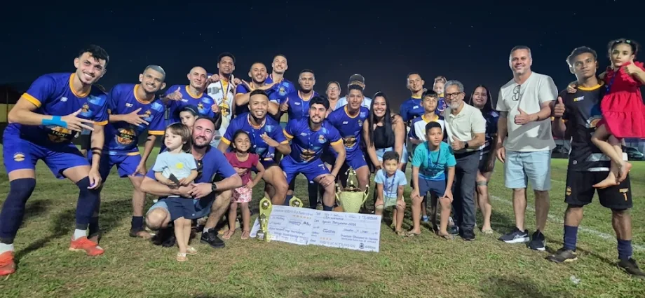Campeonato Varzeano de Castilho 2026: Conveniência Lopes B goleia Nova York por 6 a 1 e levanta o título
