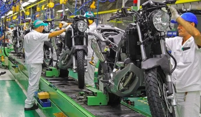 Produção de motocicletas cresce 6,3% no primeiro semestre de 2026, segundo Abraciclo