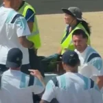 Momento de descontração de Messi em aeroporto repercute nas redes sociais