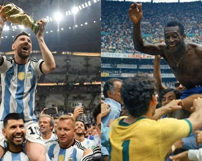 PELE E MESSI: COMPARAÇÕES QUE NÃO ALTERAM A HISTÓRIA DO FUTEBOL