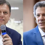 Pesquisa Datafolha aponta Tarcísio de Freitas com 46% e Fernando Haddad com 30% em SP