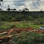 Tornado F2 causa danos em Reserva, Paraná, e prefeitura inicia apoio às vítimas