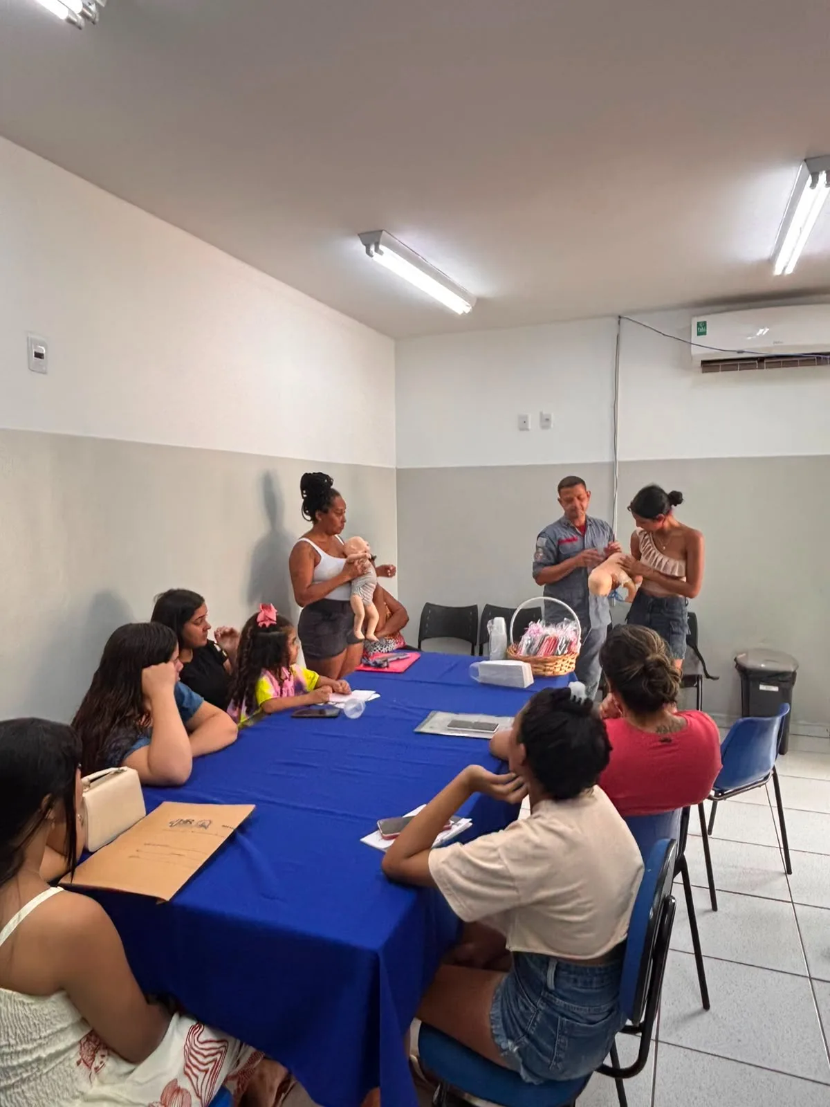 Gestantes recebem orientações sobre primeiros socorros em Castilho Pauta recebida por e-mail
