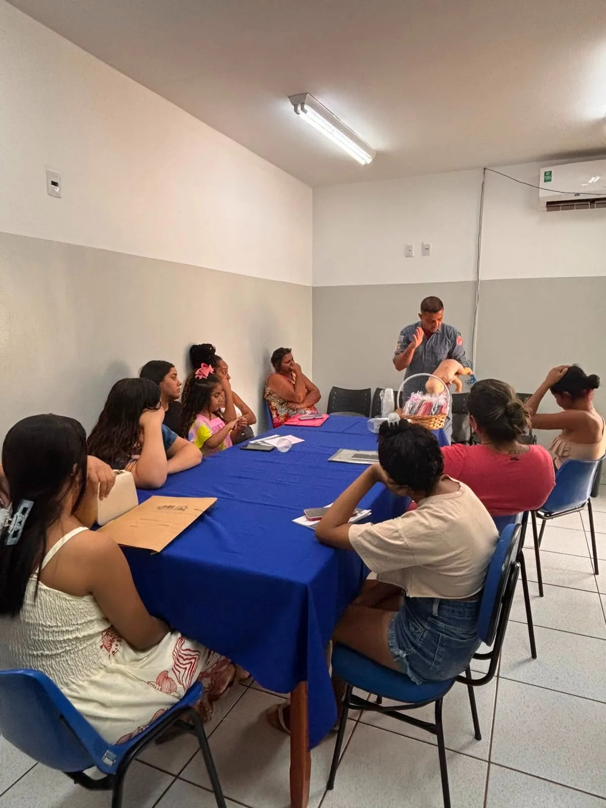 Gestantes recebem orientações sobre primeiros socorros em Castilho Pauta recebida por e-mail