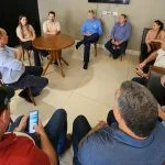 Jaime Verruck e Júnior Mochi discutem demandas em Camapuã
