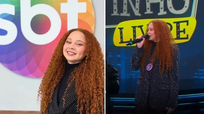 Júlia Arantes brilha no SBT e emociona no Programa do Ratinho