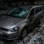 Granizo causa destruição na Grande Florianópolis e assusta moradores
