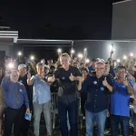 Jaime Verruck e Helio Peluffo se reúnem com moradores de Bonito