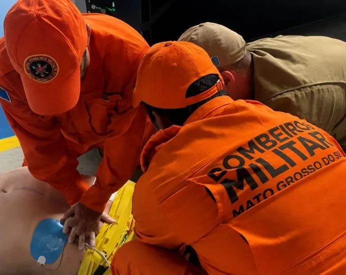 Bombeiros realizam RCP e salvam vida em Três Lagoas