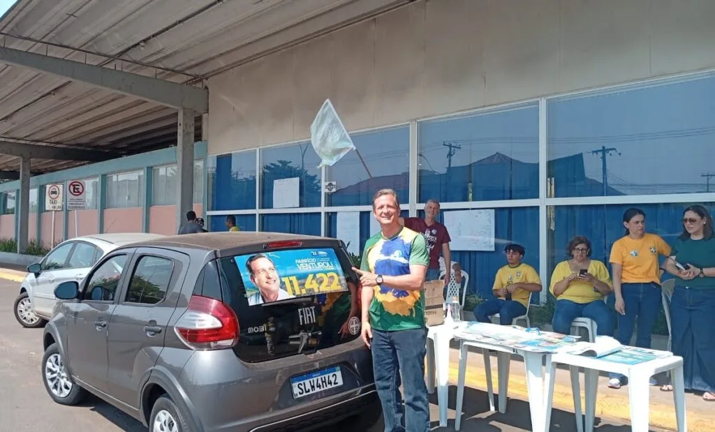 Movimentação de candidatos agita centro de Três Lagoas e antecipa clima eleitoral de 2026