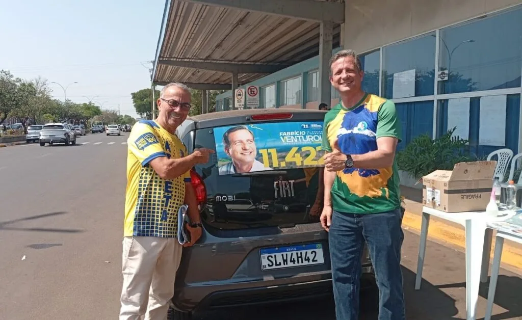 Movimentação de candidatos agita centro de Três Lagoas e antecipa clima eleitoral de 2026