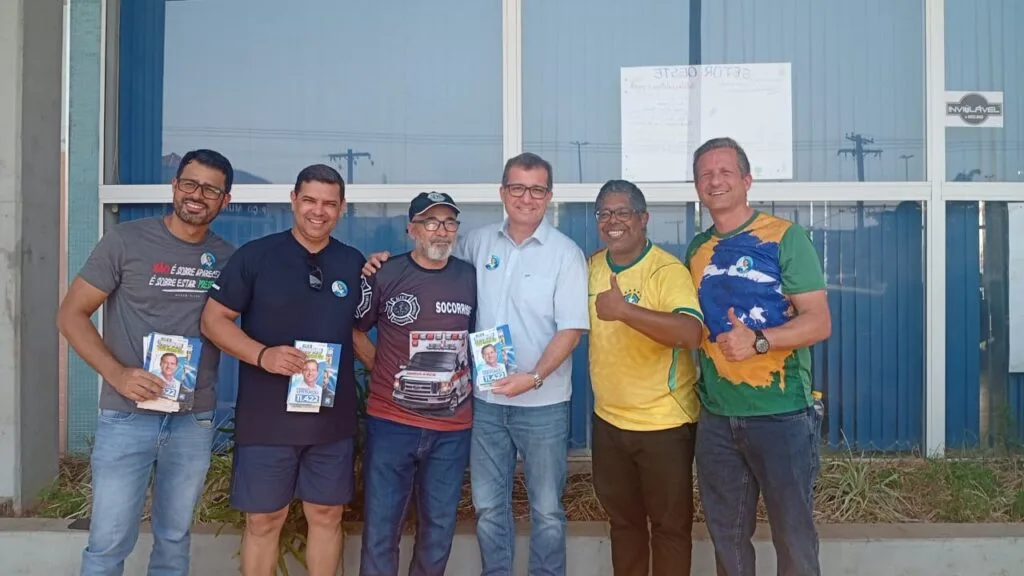 Movimentação de candidatos agita centro de Três Lagoas e antecipa clima eleitoral de 2026