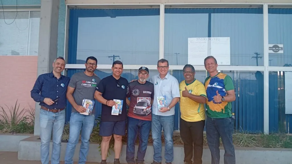 Movimentação de candidatos agita centro de Três Lagoas e antecipa clima eleitoral de 2026